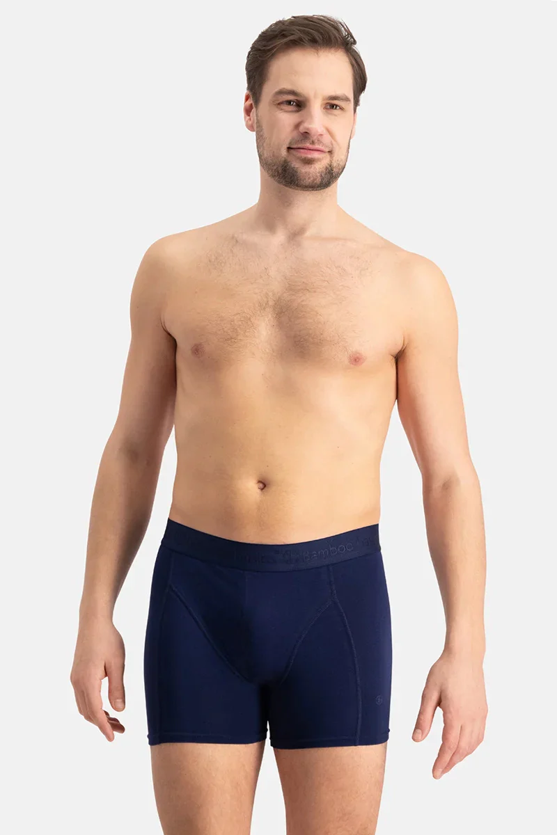Boxer lunghi uomo antisfegamento in bamboo (set 3 pezzi) - Image 2
