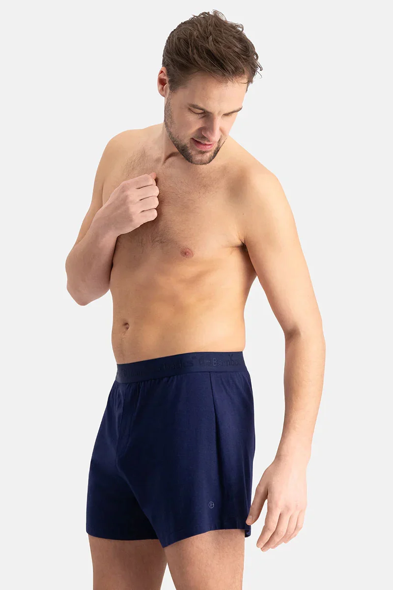 Boxer uomo larghi in bamboo (set 2 pezzi) - Image 3