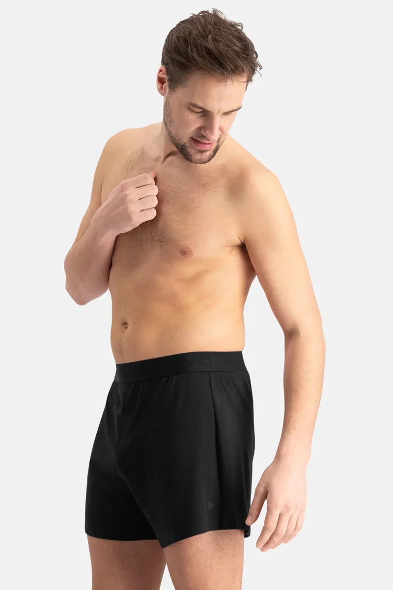 Boxer uomo larghi in bamboo (set 2 pezzi) - Image 5
