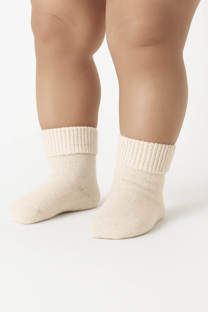 Calzino neonato in cashmere