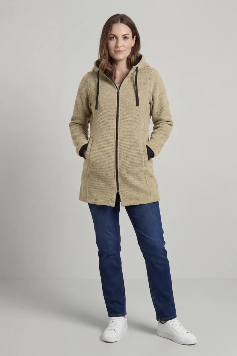 Cappotto Donna in Lana con Cappuccio "fine serie" - Image 4