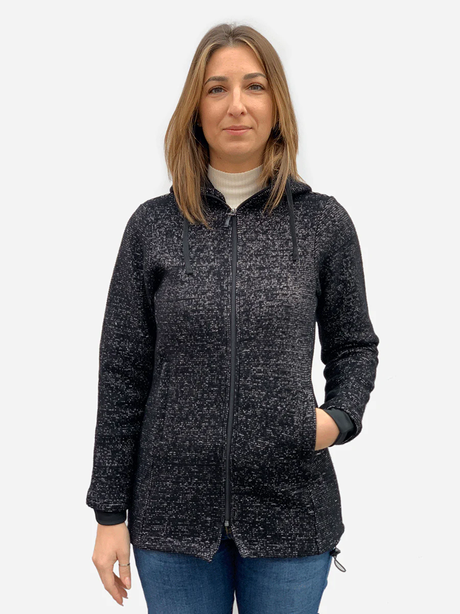Cappotto per portare donna 3 in 1 in Lana "Abbracci" LUX - Image 4