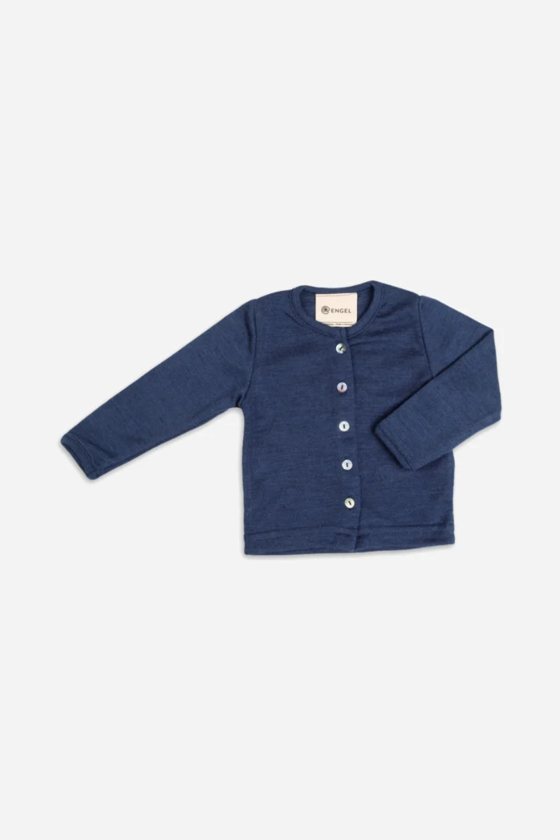 Cardigan in Lana e Seta per neonati - Image 3