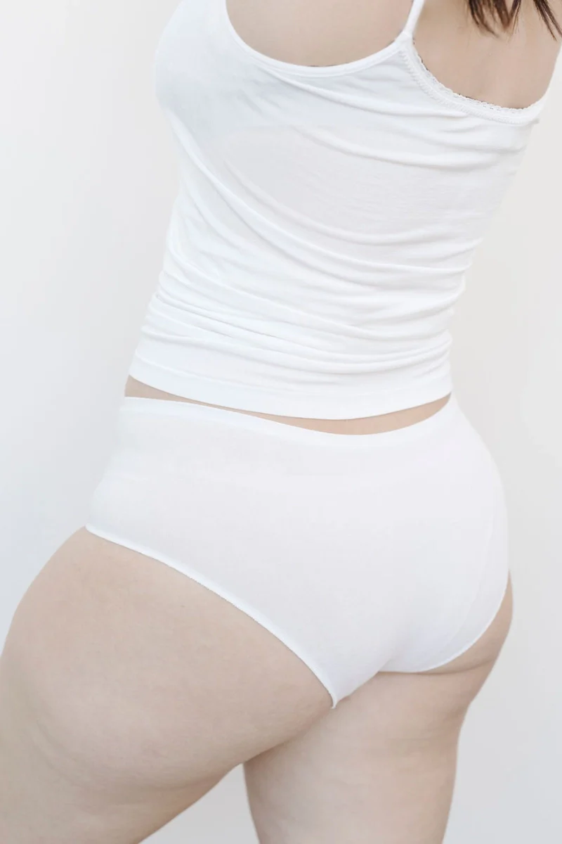 Culotte vita bassa donna in Eucalipto