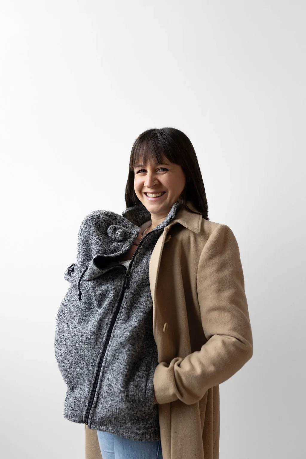 Gilet unisex in lana e cotone 3 in 1 - Image 4