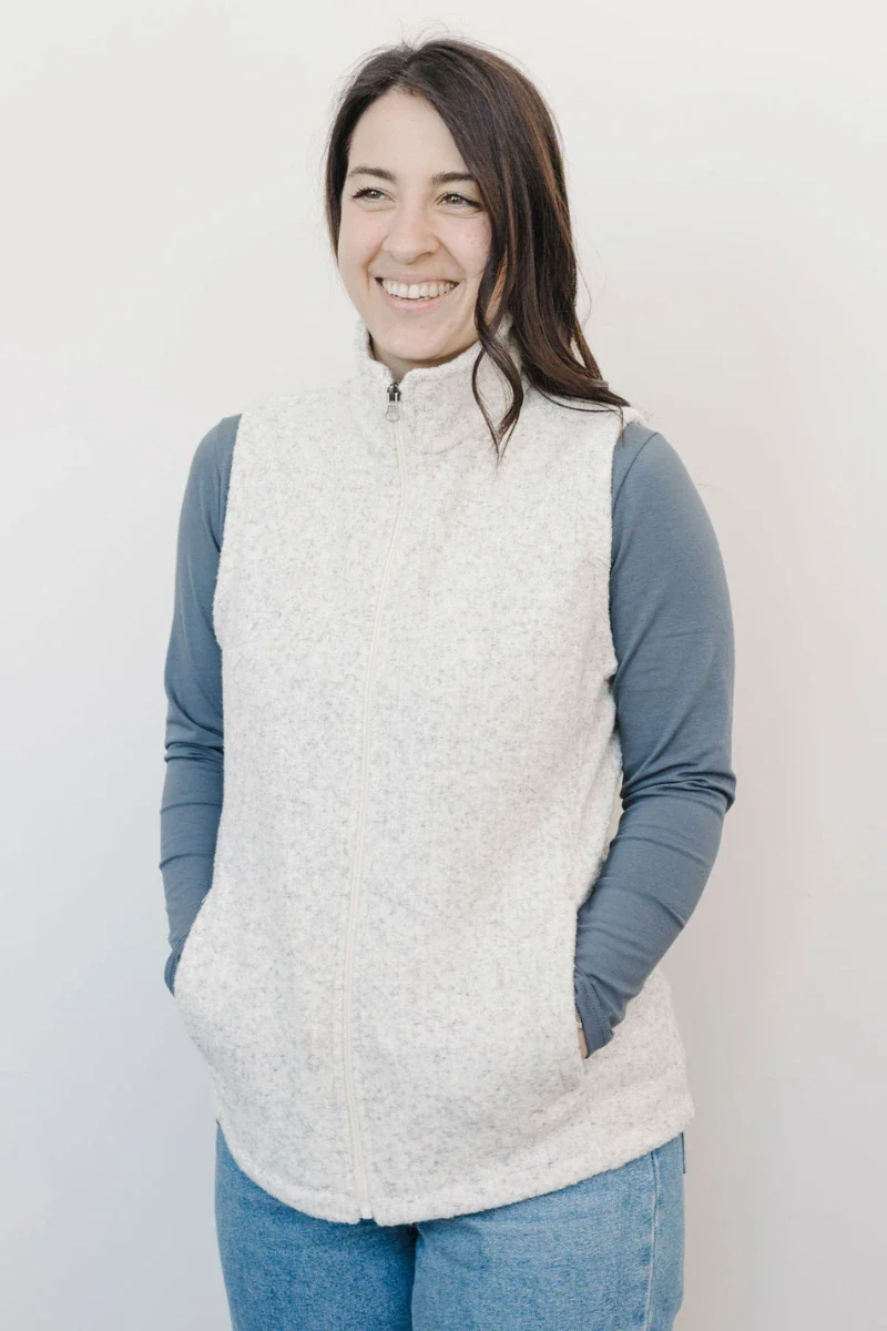 Gilet unisex in lana e cotone 3 in 1 - Image 5