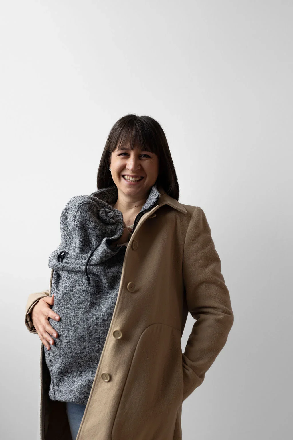 Gilet unisex in lana e cotone 3 in 1 - Image 9