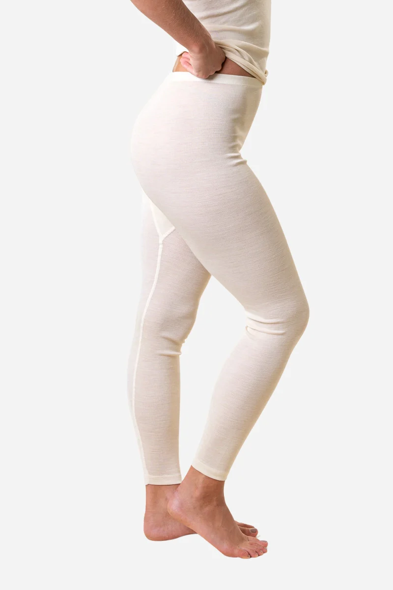 Leggings lana e seta donna - Image 4