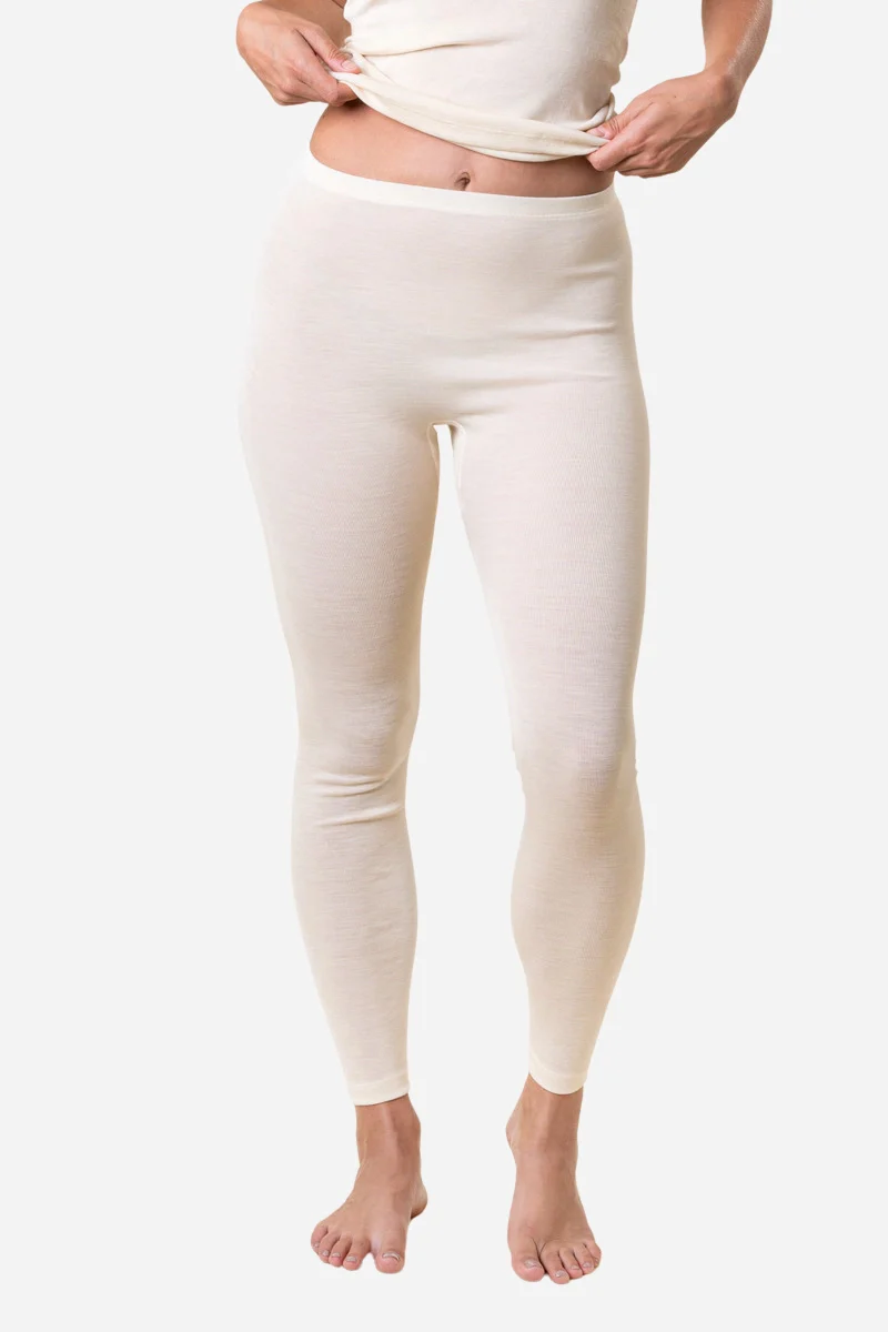 Leggings lana e seta donna - Image 6