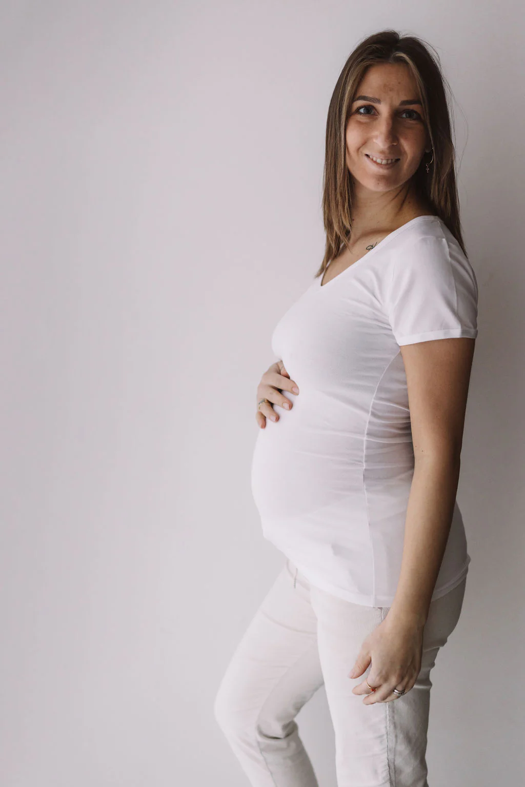 Maglia manica corta 4 in 1 gravidanza e allattamento - Image 8