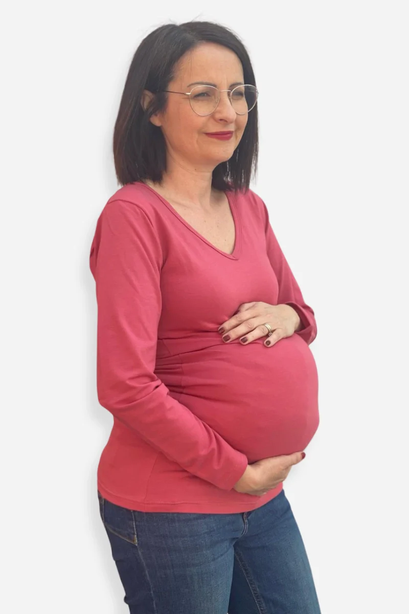 Maglia manica lunga allattamento e gravidanza - Image 16