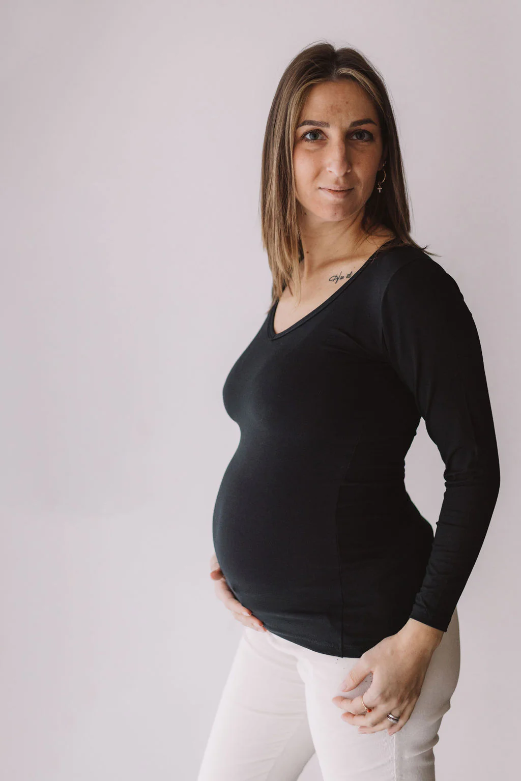 Maglia manica lunga allattamento e gravidanza - Image 7