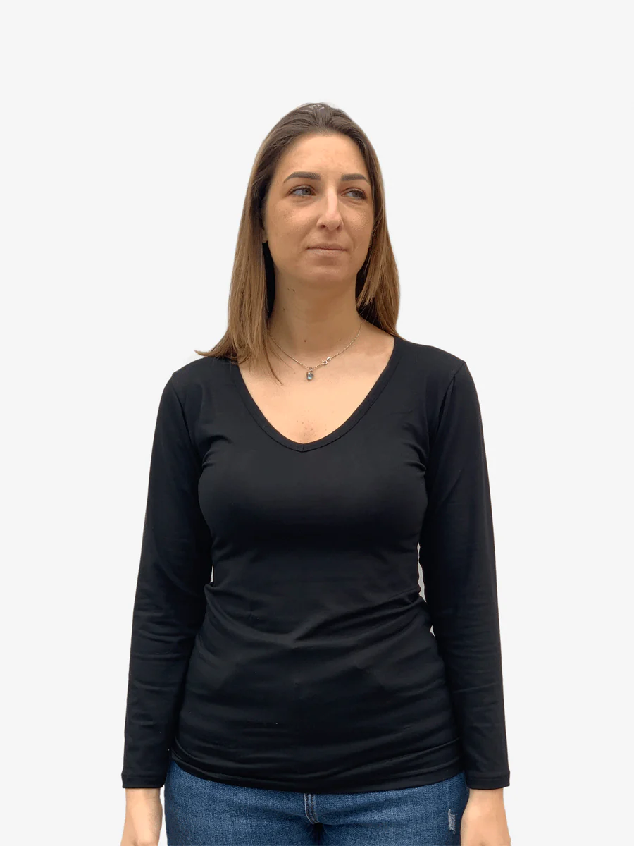 Maglia manica lunga allattamento e gravidanza - Image 8