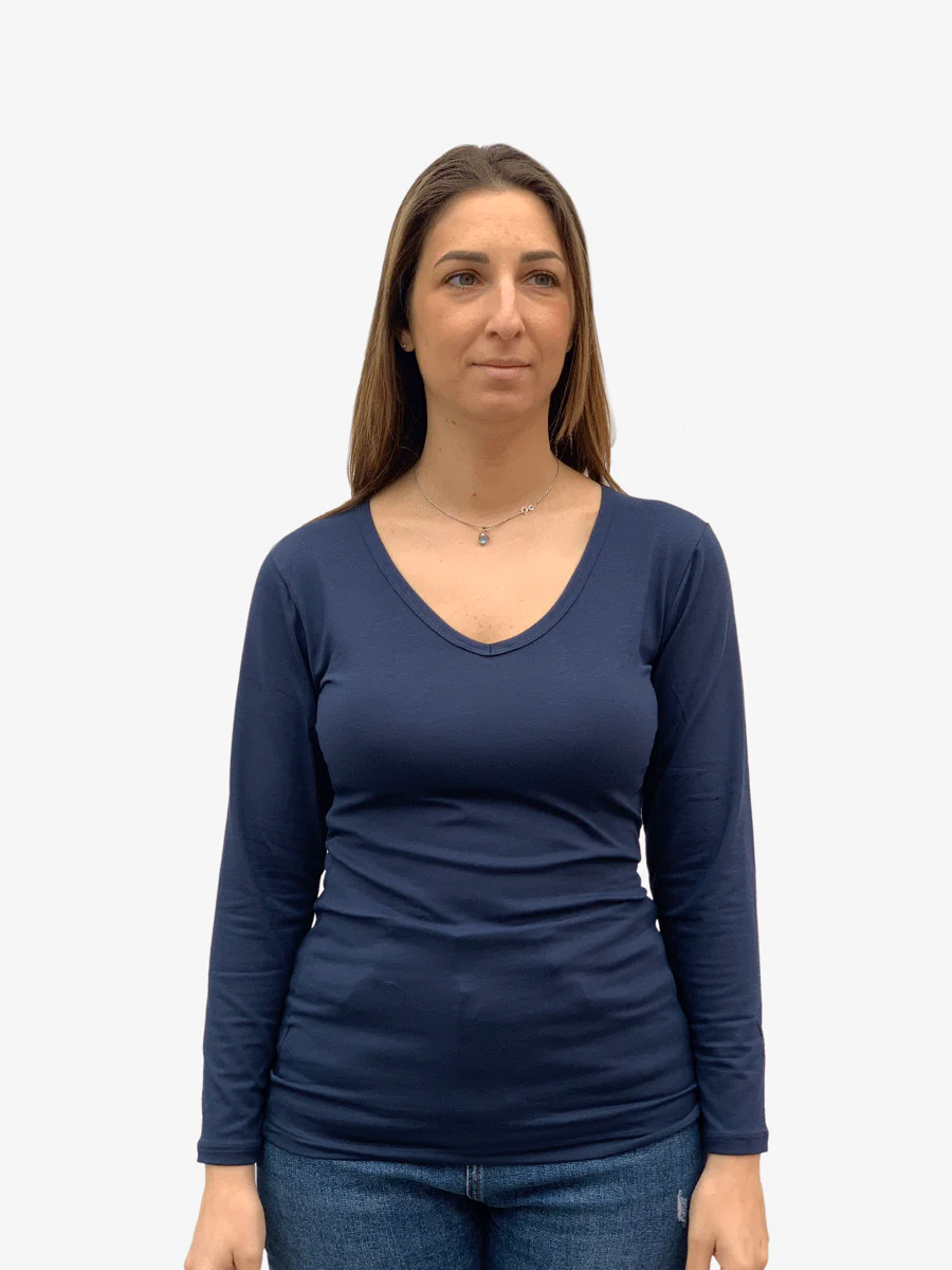 Maglia manica lunga allattamento e gravidanza - Image 9