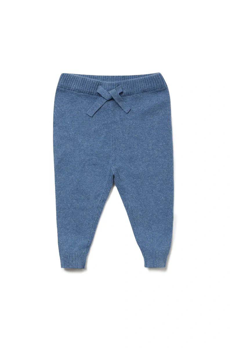 Pantalone neonato in Cotone e Lino Puri Organic - Image 3