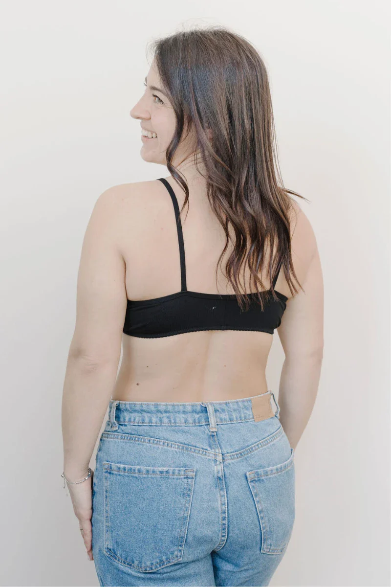 Reggiseno allattamento bralette in cotone e modal - Image 6