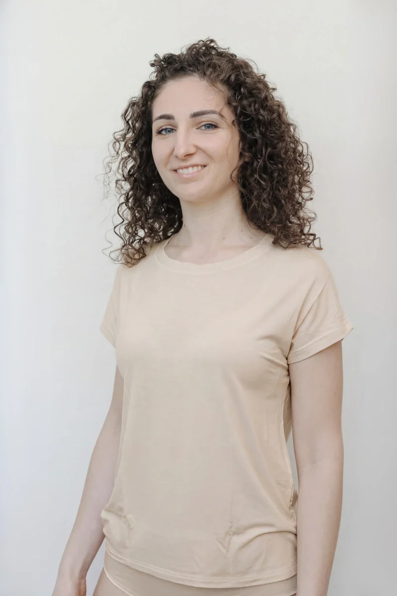 T-shirt donna in Bamboo - Image 5