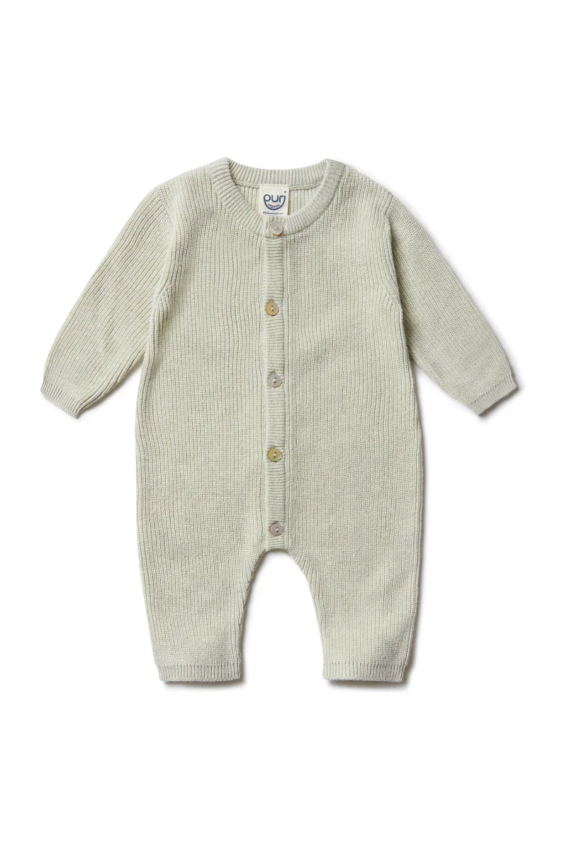 Tutina intera Neonato Cotone e Seta Puri Organic - Image 3